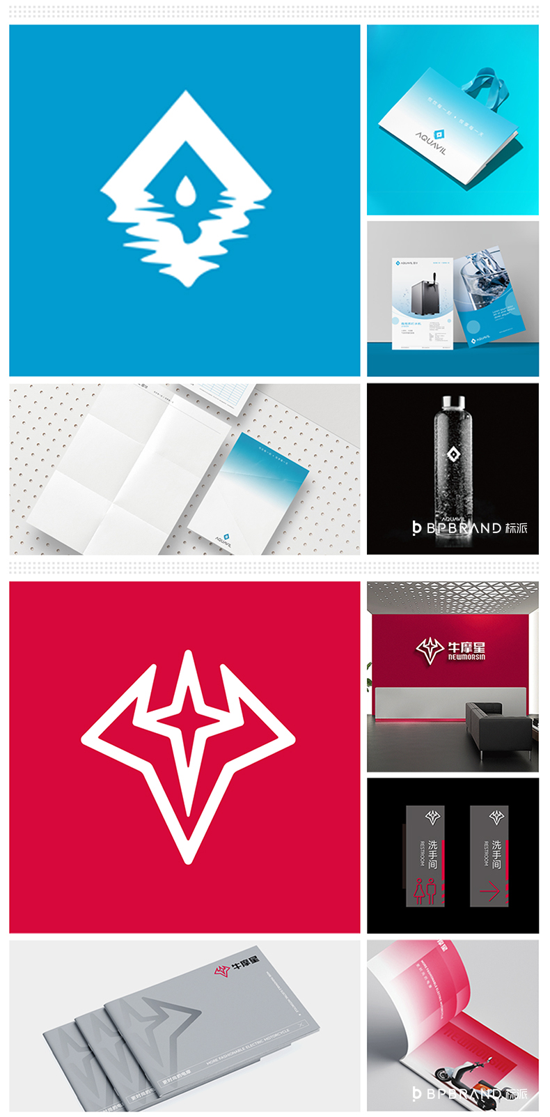 凈水器，水，摩托車微型VI設計