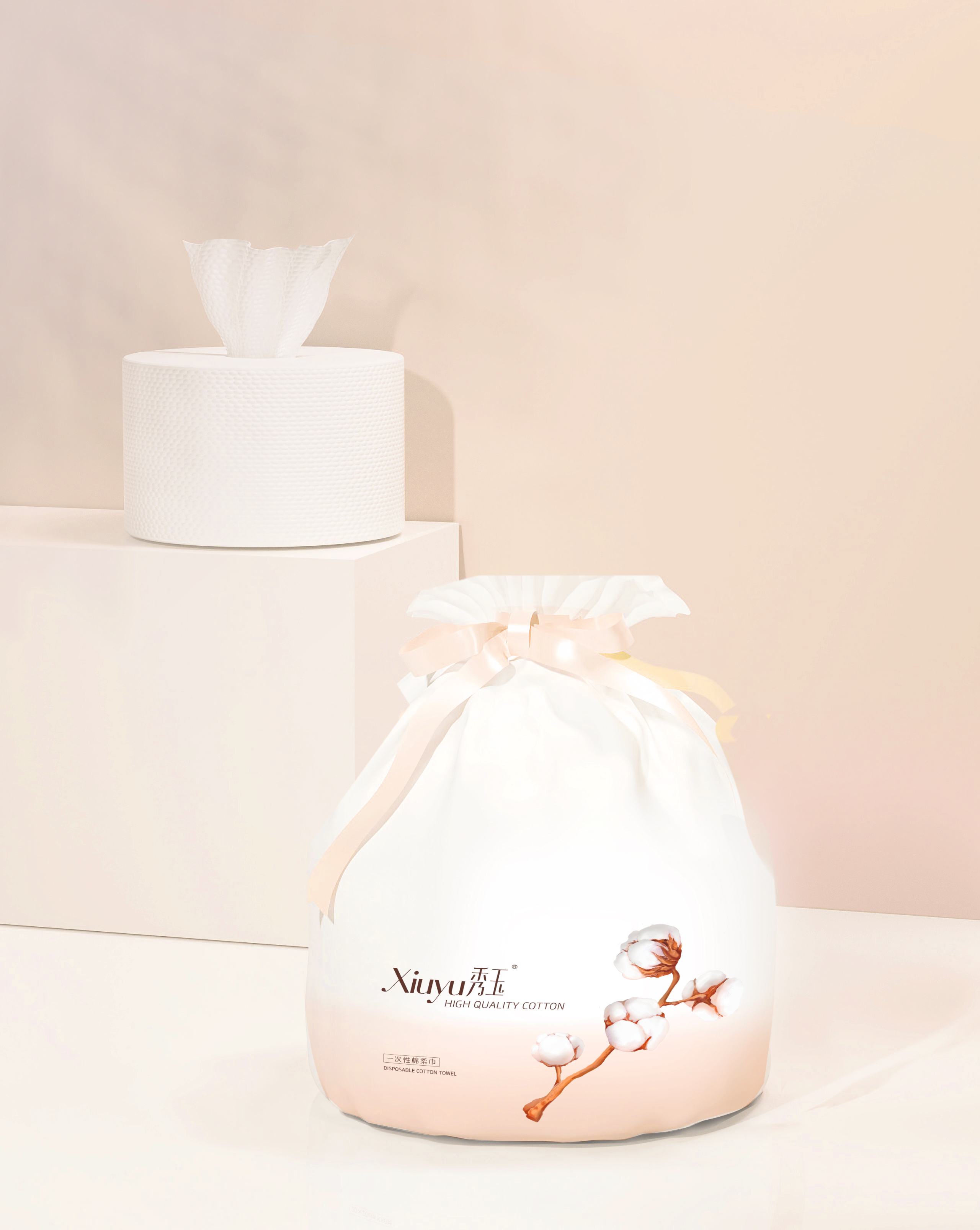 一次性清潔用品包裝設計，洗面巾包裝設計，清潔用品創意包裝設計